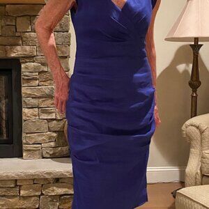 Nicole Miller Blue Dress